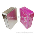 metal makeup packaging box/cute cosmetic box